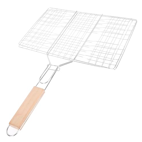 Toyvian Großer Fischgrillkorb mit Hitzebeständigem Griff Gleichmäßige Wärmeverteilung Vielseitig für Fisch Burger und Gemüse für Outdoor Barbecue Camping und Picknick Zufällige Farbe Toyvian Großer Fischgrillkorb mit Hitzebeständigem Griff Gleichmäßige Wärmeverteilung Vielseitig für Fisch Burger und Gemüse für Outdoor Barbecue Camping und Picknick Zufällige Farbe von Toyvian