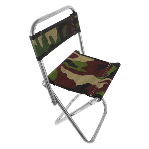 Toyvian Großer Klappbarer Angelstuhl mit Metallrahmen Tragbarer Campingstuhl Leichter Outdoor Faltsitz Robuster Faltbarer Hocker für Angeln Garten Terrasse Camouflage Zufällige Farbe Toyvian Großer Klappbarer Angelstuhl mit Metallrahmen Tragbarer Campingstuhl Leichter Outdoor Faltsitz Robuster Faltbarer Hocker für Angeln Garten Terrasse Camouflage Zufällige Farbe von Toyvian