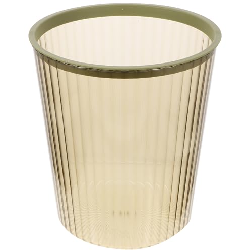 Toyvian Großer Transparenter Mülleimer mit Nordic Design Robuster Haushalts abfalleimer Stabiler Papierkorb für Bad Schlafzimmer Küche Praktische Mülltonne mit Hoher Tragfähigkeit Toyvian Großer Transparenter Mülleimer mit Nordic Design Robuster Haushalts abfalleimer Stabiler Papierkorb für Bad Schlafzimmer Küche Praktische Mülltonne mit Hoher Tragfähigkeit von Toyvian