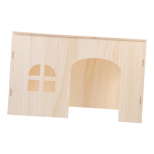 Toyvian Großes Holzhaus für Kleintiere Meerschweinchen und Hamster Versteck Sicheres Nest mit Glatter Oberfläche Multifunktionales Kaninchenhaus zum Verstecken und Ausruhen Toyvian Großes Holzhaus für Kleintiere Meerschweinchen und Hamster Versteck Sicheres Nest mit Glatter Oberfläche Multifunktionales Kaninchenhaus zum Verstecken und Ausruhen von Toyvian