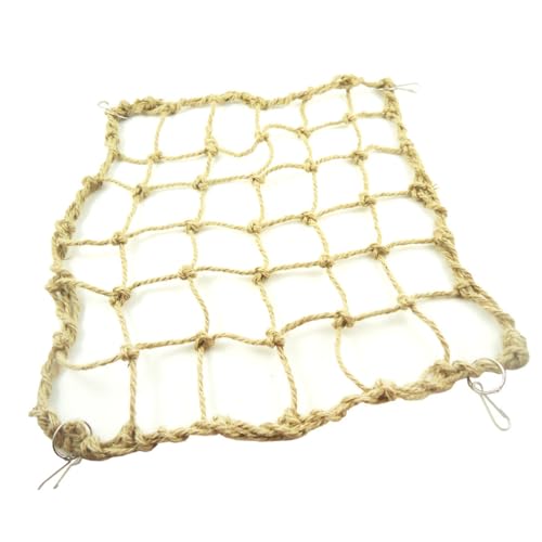 Toyvian Großes Papageien Kletternetz mit Haken Sicheres Vogelkletternetz für Graupapagei Wellensittich und Kleine Vögel Fördert Balance und Koordination Installieren Robustes Material Toyvian Großes Papageien Kletternetz mit Haken Sicheres Vogelkletternetz für Graupapagei Wellensittich und Kleine Vögel Fördert Balance und Koordination Installieren Robustes Material von Toyvian