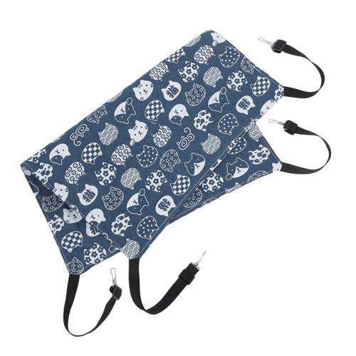 Toyvian Hängematte Katzenbett für Wohnungskatzen Platzsparend zum Aufhängen Katzenbett für Kleine bis Große Katzen Bequemes Katzenzubehör für Innenräume und Katzenkäfige von Toyvian