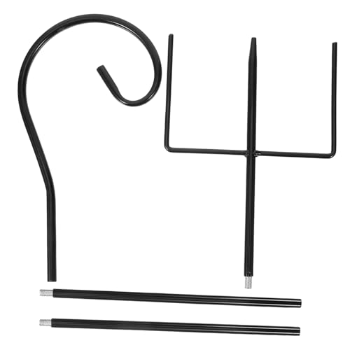Toyvian Hängender Gartenschäferhaken Robustem Verstellbarer Pflanzenhaken für Vogelhäuschen Solarlampen und Gartenlaternen zur Dekoration im Freien Toyvian Hängender Gartenschäferhaken Robustem Verstellbarer Pflanzenhaken für Vogelhäuschen Solarlampen und Gartenlaternen zur Dekoration im Freien von Toyvian