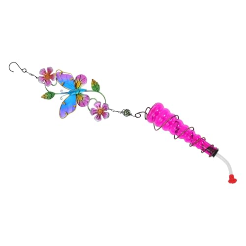 Toyvian Hängender Vogel Futterspender Eisen Design Mit Einbrennlackierung Für Wasser Und Futter Und Langlebig Ihren Garten von Toyvian