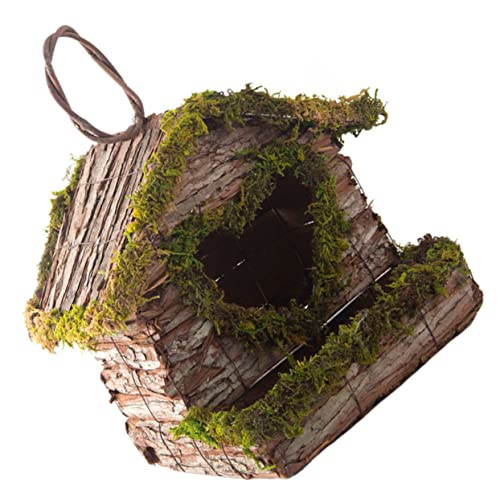 Toyvian Hängender Vogelkäfig Landhausdekor Vogelschutz Garten Vogelschutz Nisthaus Zeder Outdoor Kreatives Vogelnest Rustikales Schlafendes Vogelnest Vogelnester Holz Toyvian Hängender Vogelkäfig Landhausdekor Vogelschutz Garten Vogelschutz Nisthaus Zeder Outdoor Kreatives Vogelnest Rustikales Schlafendes Vogelnest Vogelnester Holz von Toyvian