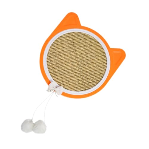 Toyvian Hängendes Katzen kratzbrett aus Austauschbarem Sisal mit Saugnapf Robust und Verschleißfest Platzsparend für Wohnungskatzen für Zuhause Tiergeschäft von Toyvian