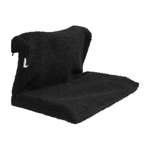 Toyvian Hängendes Katzenbett mit Eisenrahmen Fleece Tierbett für Wintertage Platzsparende Hängematte für Katzen und Kätzchen Geeignet für Heizkörper und Fenster von Toyvian