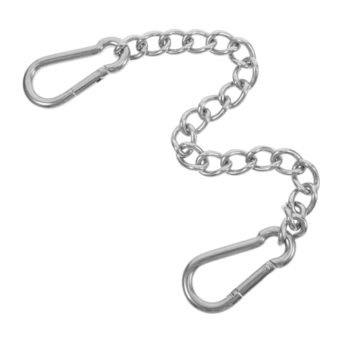 Toyvian Hängesesselkette Aus Edelstahl Für Outdoor-hängematten Robuste Verlängerungskette Mit Karabinern Hängematten-aufhängeset Für Spielplätze Und Gärten Toyvian Hängesesselkette Aus Edelstahl Für Outdoor-hängematten Robuste Verlängerungskette Mit Karabinern Hängematten-aufhängeset Für Spielplätze Und Gärten von Toyvian