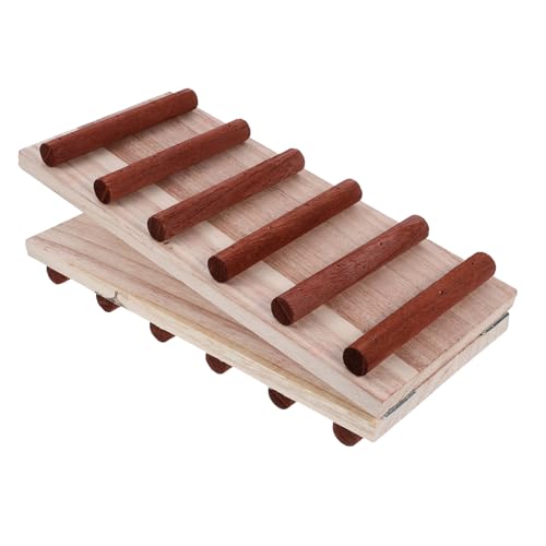 Toyvian Hamster Bogenbrücke Leiter Hamsterhaus Kletterleiter Hamsterkäfig Kuschelige Hamsterleiter Stall Für Hamster Hamster Kletterleiter Hamsterspielzeug Weiche Käfigrampe von Toyvian