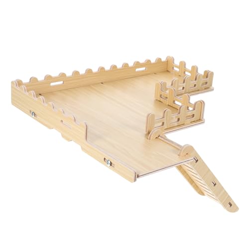 Toyvian Dwarf Hamster Holzplattform Mit Leiter Und Zaun Robuste Käfigzubehör Für Hamster Fördert Erkundung Und Spiel Spielzeug Für Kleine Haustiere Toyvian Dwarf Hamster Holzplattform Mit Leiter Und Zaun Robuste Käfigzubehör Für Hamster Fördert Erkundung Und Spiel Spielzeug Für Kleine Haustiere von Toyvian