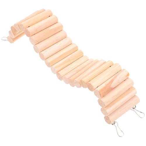 Toyvian Hamster Kletterleiter aus Holz Bissfestes Kleintierspielzeug Langlebige Hamsterkäfig Leiter für Hamster Rennmäuse und Kleine Haustiere Vielseitiges Beschäftigungsspielzeug Toyvian Hamster Kletterleiter aus Holz Bissfestes Kleintierspielzeug Langlebige Hamsterkäfig Leiter für Hamster Rennmäuse und Kleine Haustiere Vielseitiges Beschäftigungsspielzeug von Toyvian