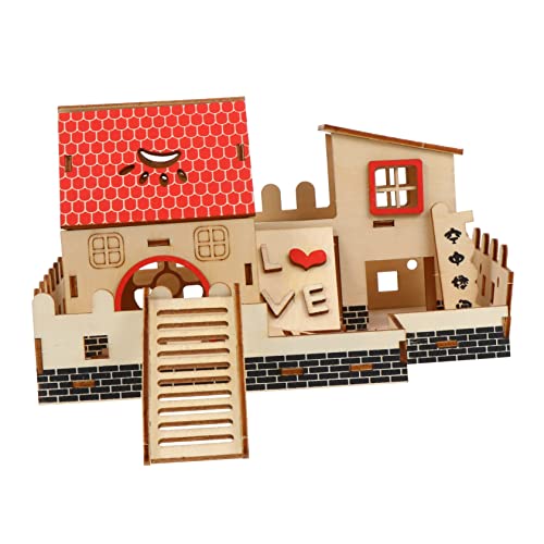 Toyvian Hamster Kletterleiter aus Holz Dauerhaftes für Kleine Haustiere für Meerschweinchen und Rennmäuse Fördert Spiel und Bewegung im Käfig Toyvian Hamster Kletterleiter aus Holz Dauerhaftes für Kleine Haustiere für Meerschweinchen und Rennmäuse Fördert Spiel und Bewegung im Käfig von Toyvian