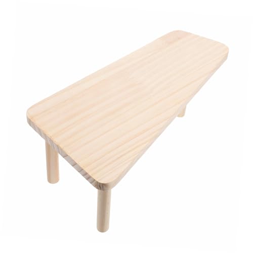 Toyvian Hamster Kletterplattform aus Holz Multifunktionale Spiel und Ruhegelegenheit für Hamsterkäfige für Kleine Haustiere Wie Zwerghamster und Gerbils mit für Räder Futter und von Toyvian