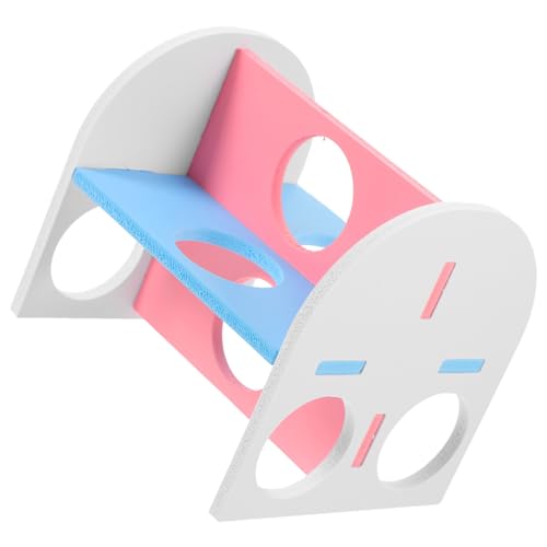 Toyvian Hamster Tunnel Bunter Kleintier Labyrinthkreis aus Sicherem Glattem Material für Meerschweinchen und Hamster Fördert Bewegung und Versteckmöglichkeiten im Käfig von Toyvian