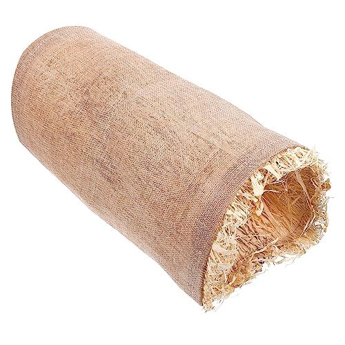 Toyvian Hamster Tunnel Warmes Nest Kleintier Kuscheltunnel Weidentunnel für Hamster Kaninchen Meerschweinchen Schlafhöhle Leicht Tragbar Komfortabel Attraktives Design Hellbraun Toyvian Hamster Tunnel Warmes Nest Kleintier Kuscheltunnel Weidentunnel für Hamster Kaninchen Meerschweinchen Schlafhöhle Leicht Tragbar Komfortabel Attraktives Design Hellbraun von Toyvian