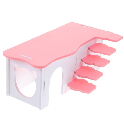 Toyvian Hamster Versteck mit Leiter Gemütliches Ruhehaus für Hamster Meerschweinchen Bissfestes für Käfige Toyvian Hamster Versteck mit Leiter Gemütliches Ruhehaus für Hamster Meerschweinchen Bissfestes für Käfige von Toyvian