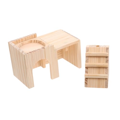 Toyvian Hamster Versteckhaus aus Natürlichem Kuscheliges Kleintier Nest mit Leiter Sicherer Rückzugsort für Zwerghamster und Kleine Haustiere Schlafplatz Toyvian Hamster Versteckhaus aus Natürlichem Kuscheliges Kleintier Nest mit Leiter Sicherer Rückzugsort für Zwerghamster und Kleine Haustiere Schlafplatz von Toyvian