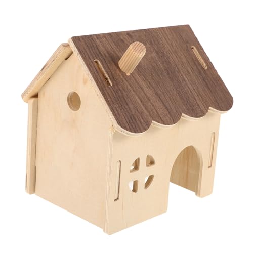 Toyvian Hamsternest Aus Holz Käfigstall Für Versteck Tierhaus Meerschweinchenstreu Mäuse Drinnen Nistplatz Unterschlupf Kleines Hamsterhaus Tunnel Holz Rattenhaus Hamster Toyvian Hamsternest Aus Holz Käfigstall Für Versteck Tierhaus Meerschweinchenstreu Mäuse Drinnen Nistplatz Unterschlupf Kleines Hamsterhaus Tunnel Holz Rattenhaus Hamster von Toyvian