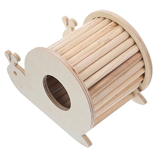 Toyvian Bemalbares Haustier-hamsterhaus Aus Holz Versteck Leiter Kletterspielzeug Für Trainingsspiele von Toyvian