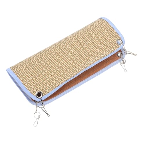 Toyvian Hamsterschaukel aus Natürlichem Stroh Sicher und Langlebig Atmungsaktiv Kühles Hängematten Hamster Rennmäuse Meerschweinchen und Kleine Nager Sommerliche Kühlung und Beschäftigung Toyvian Hamsterschaukel aus Natürlichem Stroh Sicher und Langlebig Atmungsaktiv Kühles Hängematten Hamster Rennmäuse Meerschweinchen und Kleine Nager Sommerliche Kühlung und Beschäftigung von Toyvian