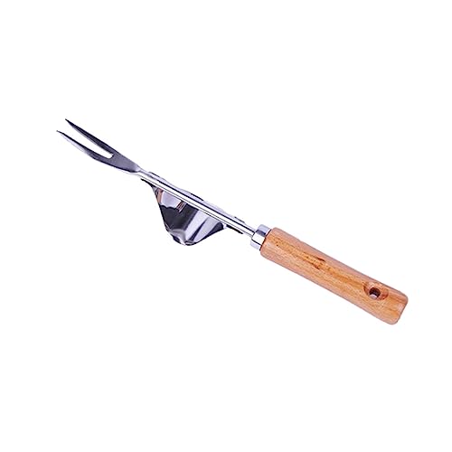 Toyvian Hand Weeder Mit Gebogener Metallbasis Unkrautschaufel Zum Entfernen Hartnäckigem Gartenwerkzeug Für Effizientes Jäten von Toyvian