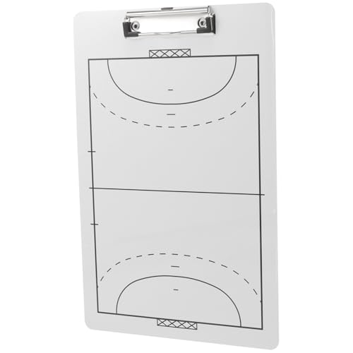 Toyvian Handball Tafel Abwischbar PVC Material Doppelseitige Trainingsboard für Handball Marker und Wischer Langlebig und Leicht zu Reinigen Toyvian Handball Tafel Abwischbar PVC Material Doppelseitige Trainingsboard für Handball Marker und Wischer Langlebig und Leicht zu Reinigen von Toyvian