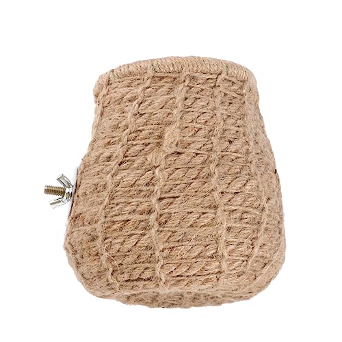 Toyvian Papageienbett Mit Schraube Und Seil Warmes Vogelnest Winterschlafbett Für Kleine Haustiere Käfigzubehör Für Papageien Und Andere Vögel Toyvian Papageienbett Mit Schraube Und Seil Warmes Vogelnest Winterschlafbett Für Kleine Haustiere Käfigzubehör Für Papageien Und Andere Vögel von Toyvian