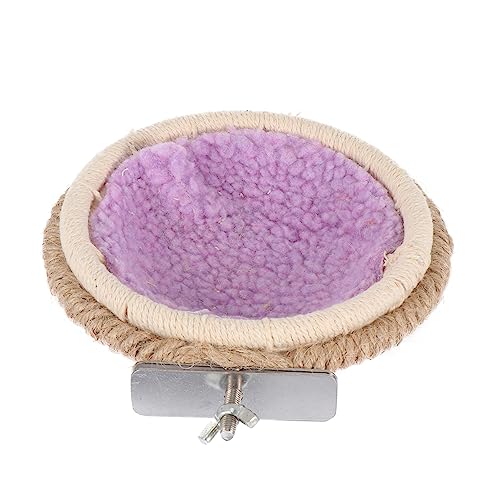 Toyvian Seil Vogel Nest Papagei Spielzeug Naturfaser Gewebtes Hängendes Haus Für Vögel Baumwollseil Für Käfige Und Vogelzucht Toyvian Seil Vogel Nest Papagei Spielzeug Naturfaser Gewebtes Hängendes Haus Für Vögel Baumwollseil Für Käfige Und Vogelzucht von Toyvian