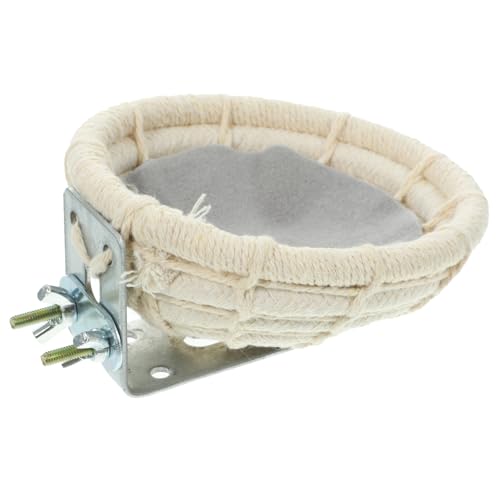 Toyvian Handgefertigtes für Kleine Atmungsaktives Design für Garten und Warmes Schlafnest für Zufällige Polsterfarbe Zufällige Farbe von Toyvian