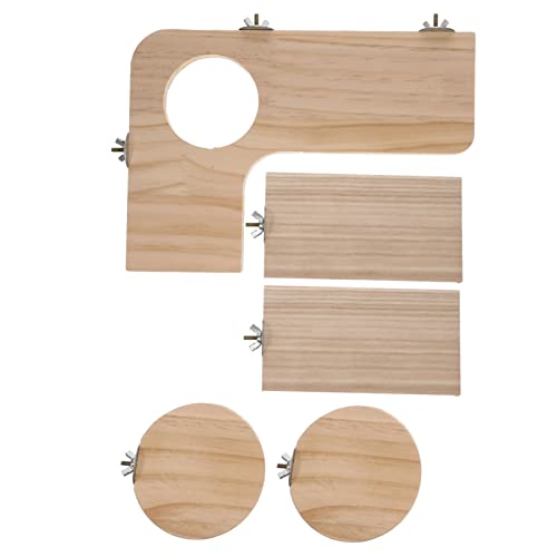 Toyvian Hausstand Kletterbrett Teiliges Set Robustes Haustier Kletterbrett und Sprungplattform Rutschfestes Holzspielzeug für Wellensittich Hamster Chinchilla Eichhörnchen und Beuteltier Toyvian Hausstand Kletterbrett Teiliges Set Robustes Haustier Kletterbrett und Sprungplattform Rutschfestes Holzspielzeug für Wellensittich Hamster Chinchilla Eichhörnchen und Beuteltier von Toyvian