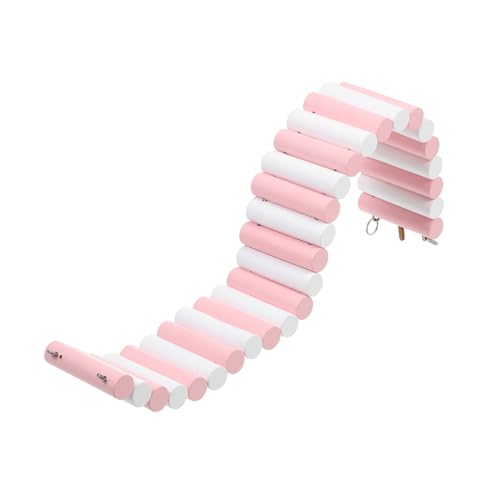 Toyvian Haustier Hamster Hängeschaukel aus Langlebigem Holz und Mittelgroße Kletterleiter Dekoratives Balance und Aktivität Sicher Nagetieren Toyvian Haustier Hamster Hängeschaukel aus Langlebigem Holz und Mittelgroße Kletterleiter Dekoratives Balance und Aktivität Sicher Nagetieren von Toyvian