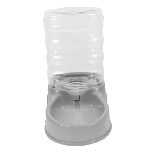 Toyvian Haustier Wasserbrunnen Wasserspender Katzenfutterauslauf Katzen Großer Doppelbatterie Flaschenfutterspender Für Hunde Hundefutternapf Abnehmbarer Futternapf Automatischer von Toyvian