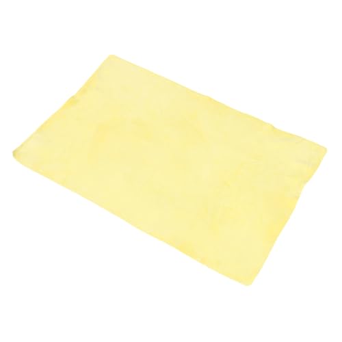 Toyvian Haustier saugfähiges Badetuch Hund Bademantel Haustier Handtuch kleines Hundehandtuch Haustiere Bademantel Schneller trocknender Haustierbademantel Bademantel für Katze PVA Gelb von Toyvian