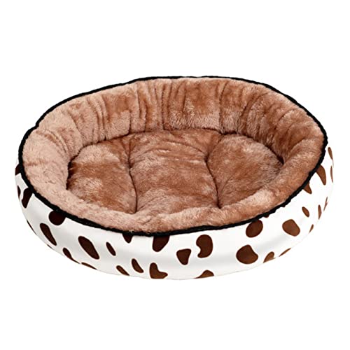 Toyvian Haustierbett Plüsch Katzenbett Sachen Drinnen Gemütlich Beruhigen Schlafsack Für Kleine Haustiere Katzennest Schlafzelt Hundenestbett Schlafsofa Für Katzen Hellbraun Tuch von Toyvian