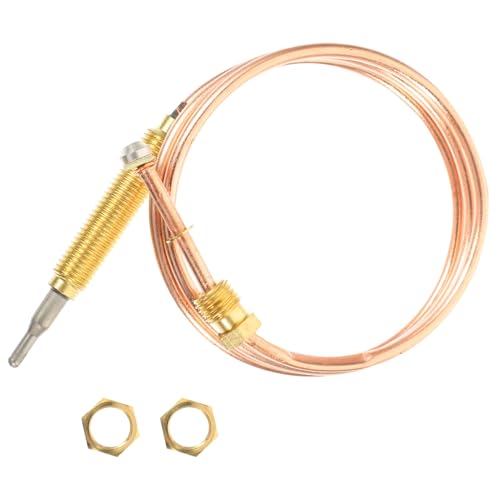 Toyvian Heizstrahler Thermoelement Ersatz Thermocouple Sensor für Gas kamin und Terrassenheizer Leichter Temperaturfühler mit Metallkopf Kompatibel mit Gasbrenner und Bbq Grill Zubehör von Toyvian