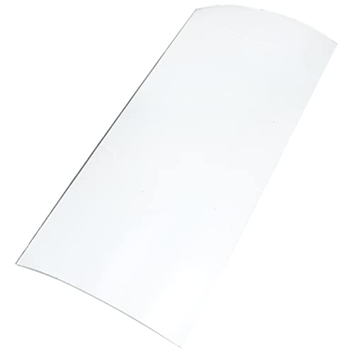 Toyvian Helle Glasfliese Dachziegel Hofüberdachung Ersatzfliese für Tageslichträume Dacheindeckung aus Glasziegeln Glasdach Lichtplatte Sonnenlicht Raumfliese Transparent von Toyvian