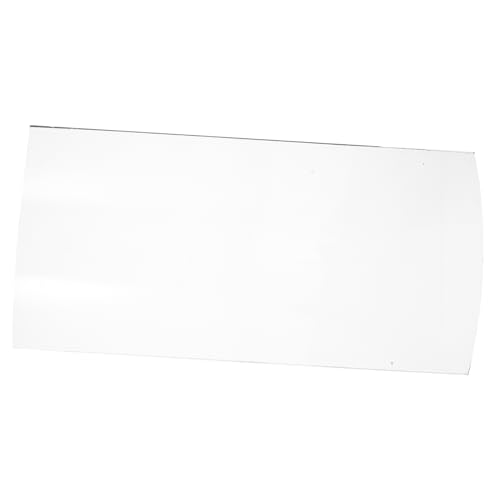 Toyvian Helle Glasfliese Fliesen Dachziegel Hofüberdachung Landschaftsbaudekor Dach Selber Machen Dacheindeckung Aus Glasziegeln Ersatzglasfliese Dachmaterial Transparent von Toyvian