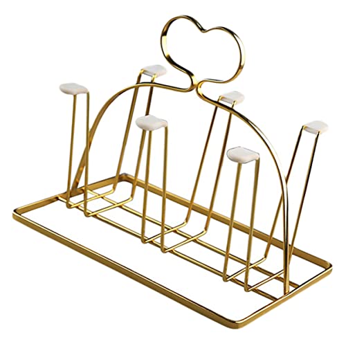Toyvian Herzförmiger Weinglashalter aus Robustem Material Elegantes Design Umgedrehte Aufbewahrung für Schonendes Trocknen Langlebig und Sicher für Küche Bar und Restaurantgebrauch Toyvian Herzförmiger Weinglashalter aus Robustem Material Elegantes Design Umgedrehte Aufbewahrung für Schonendes Trocknen Langlebig und Sicher für Küche Bar und Restaurantgebrauch von Toyvian
