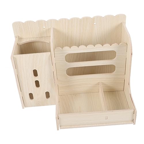 Toyvian Heu Futterstation aus Holz Praktische Futterstation für Meerschweinchen und Nager Stabile Struktur zu Reinigen für Tägliche Fütterung Toyvian Heu Futterstation aus Holz Praktische Futterstation für Meerschweinchen und Nager Stabile Struktur zu Reinigen für Tägliche Fütterung von Toyvian