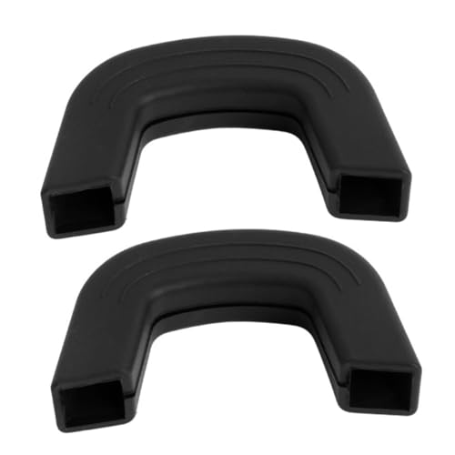 Toyvian Hitzebeständige Silikon Topfgriffschutz Abdeckung rutschfest Ofenhandschuh Ersatz für Küchenutensilien Kochgeschirr Schutz für Töpfe Pfannen von Toyvian