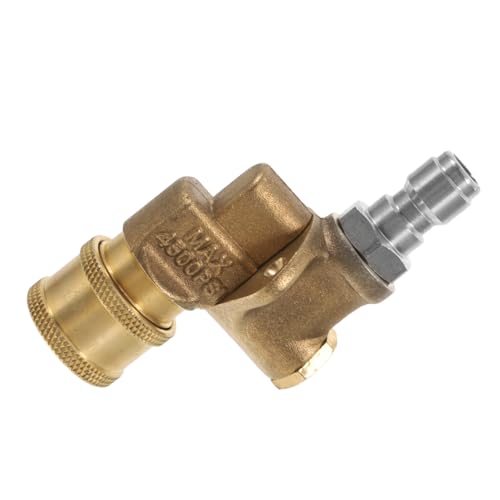 Toyvian Hochdruckreiniger Adapter Schnellkupplung Drehbar Fach Verstellbar Multifunktions Verbinder für Gartenschlauch und Waschdüse Kompatibel mit Hochdruckreiniger Zubehör Toyvian Hochdruckreiniger Adapter Schnellkupplung Drehbar Fach Verstellbar Multifunktions Verbinder für Gartenschlauch und Waschdüse Kompatibel mit Hochdruckreiniger Zubehör von Toyvian