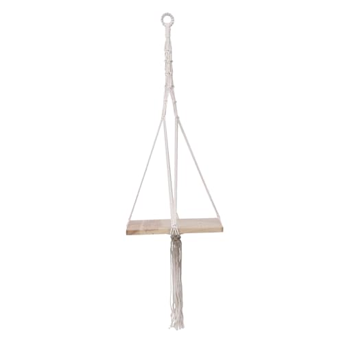 Toyvian Hölzerne Brettnetzbeutel Stoff Weiden Korb hängend groß Geflochtener Blumentopfhalter Hanging Pflanzer gewebter Pflanzer Hängepflanzentopfhalter Makramee-Regal Holz Beige Toyvian Hölzerne Brettnetzbeutel Stoff Weiden Korb hängend groß Geflochtener Blumentopfhalter Hanging Pflanzer gewebter Pflanzer Hängepflanzentopfhalter Makramee-Regal Holz Beige von Toyvian