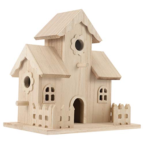 Toyvian Hölzernes Vogelhaus aus Massivem Holz Vintage Nistkasten für Garten und Terrasse Dekoratives Vogelnest für Vögel und Kleine Tiere als und Home Toyvian Hölzernes Vogelhaus aus Massivem Holz Vintage Nistkasten für Garten und Terrasse Dekoratives Vogelnest für Vögel und Kleine Tiere als und Home von Toyvian
