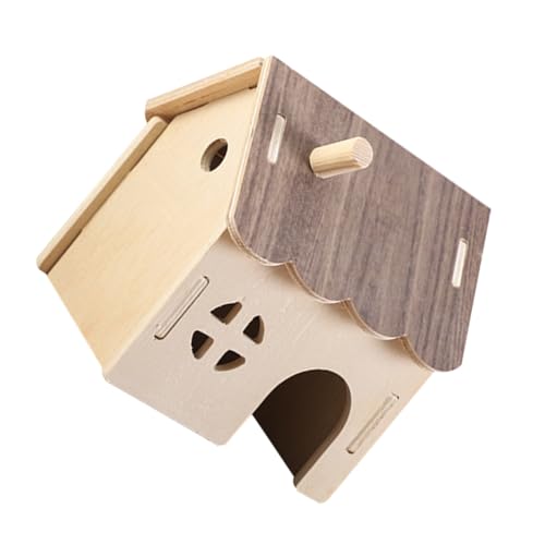 Toyvian Holz Hamster Versteck Haus mit Mehrschichtigem Design Geräumiges Kleintierhaus für Hamster Meerschweinchen Igel Sicheres Holzspielzeug mit Aktivitätszonen für Kleintierbedürfnisse Toyvian Holz Hamster Versteck Haus mit Mehrschichtigem Design Geräumiges Kleintierhaus für Hamster Meerschweinchen Igel Sicheres Holzspielzeug mit Aktivitätszonen für Kleintierbedürfnisse von Toyvian