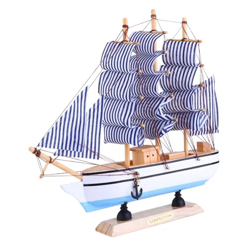Toyvian Holz Segelschiff Modell Nautische Holz Deko Vintage Segelboot Handgefertigt Wohnkultur Tischdekoration Geschenk Toyvian Holz Segelschiff Modell Nautische Holz Deko Vintage Segelboot Handgefertigt Wohnkultur Tischdekoration Geschenk von Toyvian