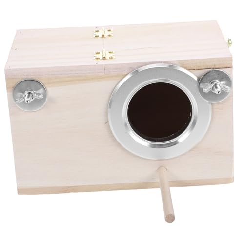 Toyvian Holz Vogel Nistkasten für Sittiche Nymphensittiche und Abnehmbar Mühelos zu Reinigen für Garten und Terrasse Attraktives Design für Verschiedene Toyvian Holz Vogel Nistkasten für Sittiche Nymphensittiche und Abnehmbar Mühelos zu Reinigen für Garten und Terrasse Attraktives Design für Verschiedene von Toyvian