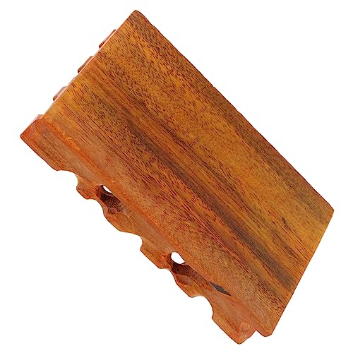 Toyvian Holzdisplay Sockel Massivem Stabile Runde Blumenvasenbasis Verarbeiteter Holzständer für Statuen Kunsthandwerk Blumentöpfe für Zuhause Büro von Toyvian