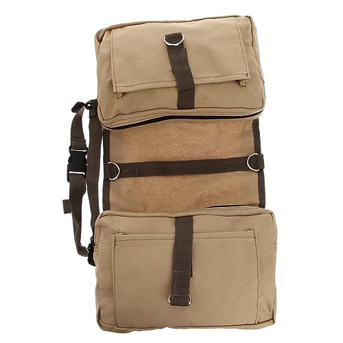Toyvian Satteltasche Für Hund Aus Canvas Khakifarben Mit Zwei Seitlichen Reißverschlusstaschen Für Wanderungen Camping Und Spaziergänge Toyvian Satteltasche Für Hund Aus Canvas Khakifarben Mit Zwei Seitlichen Reißverschlusstaschen Für Wanderungen Camping Und Spaziergänge von Toyvian