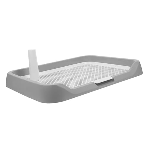 Toyvian Hunde Toiletten Tablett für Kleine und Große Hunde Multifunktionales Abnehmbares Hundeklo Spritzwassergeschützt Einfach zu Reinigen Material Toyvian Hunde Toiletten Tablett für Kleine und Große Hunde Multifunktionales Abnehmbares Hundeklo Spritzwassergeschützt Einfach zu Reinigen Material von Toyvian