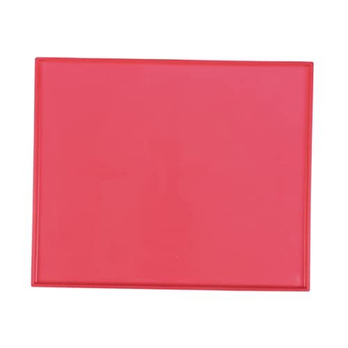 Toyvian Hundefuttermatte Rot Premium Wasserdichtes Tischset mit Antihaft Oberfläche Waschbar Reinigen für Katzen rutschfest und Hitzebeständig Toyvian Hundefuttermatte Rot Premium Wasserdichtes Tischset mit Antihaft Oberfläche Waschbar Reinigen für Katzen rutschfest und Hitzebeständig von Toyvian